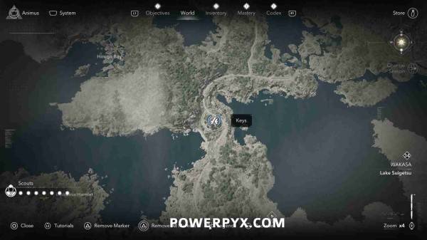 刺客信条影钥匙收集攻略80