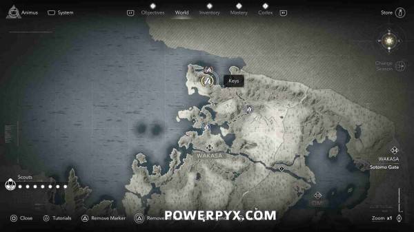 刺客信条影钥匙收集攻略85