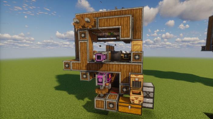 我的世界刷铁机怎么造3