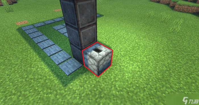 《我的世界》全自动按钮岩浆门建造教学11