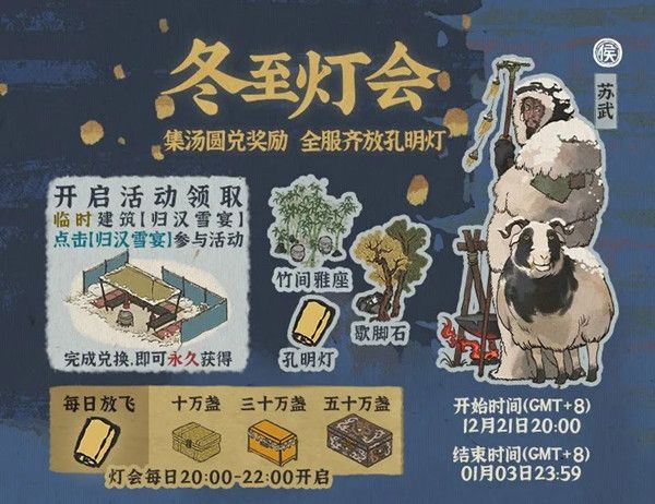 江南百景图冬至灯会活动怎么参与2