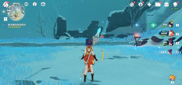 原神山中之物再次解冻所有碎片怎么完成4