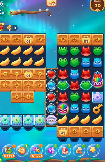 开心消消乐1855关怎么玩2