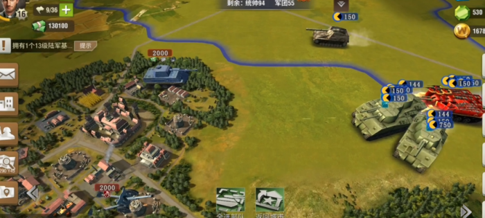 二战风云用什么兵刷野地1