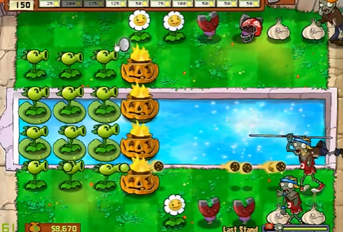 植物大战僵尸坚不可摧那关怎么过1
