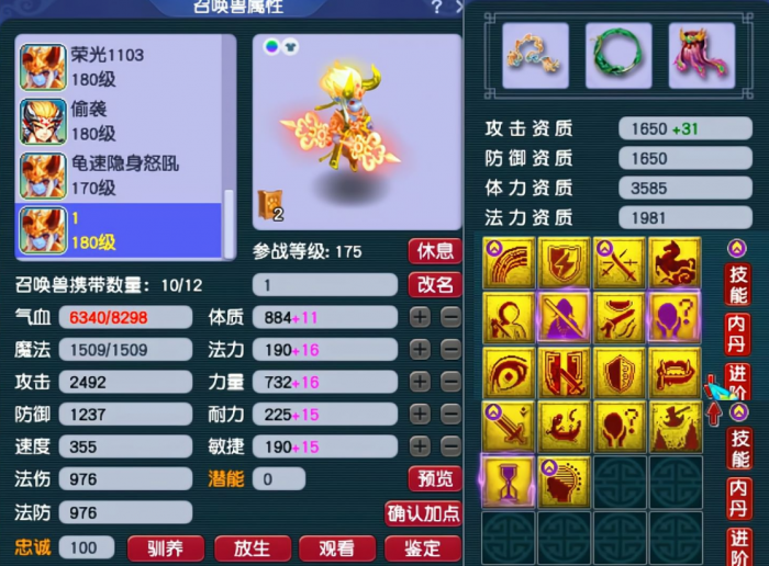 梦幻西游进阶宝宝加什么属性1