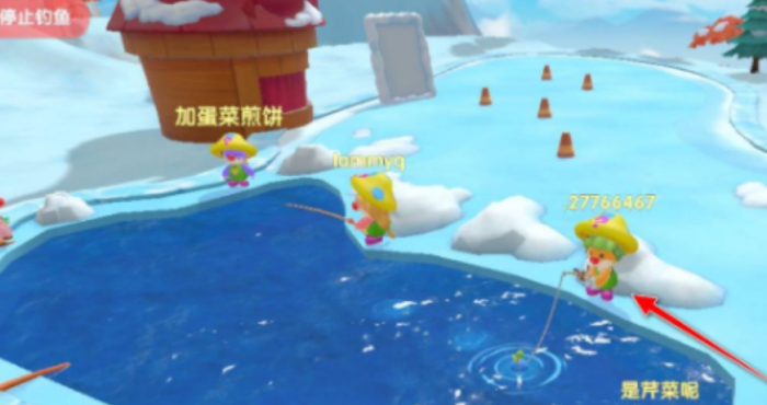 摩尔庄园怎么得到雪鱼2