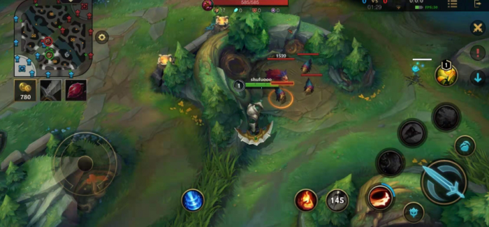 英雄联盟手游鳄鱼打盖伦出什么装1