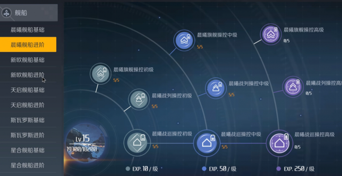 第二银河舰船如何升降高度1