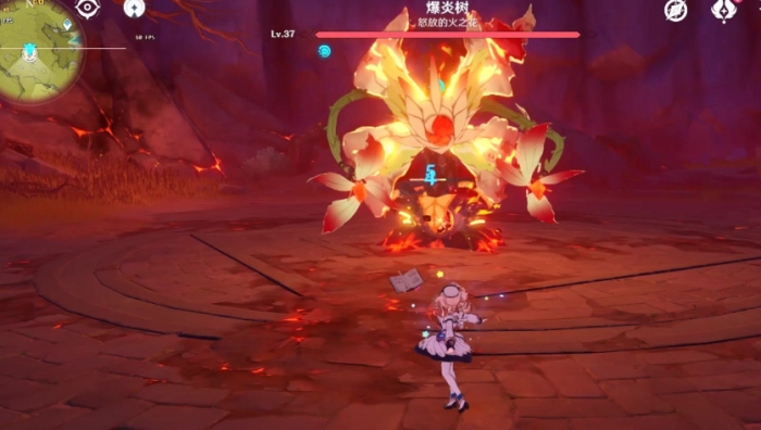 原神打爆炎树用什么打1