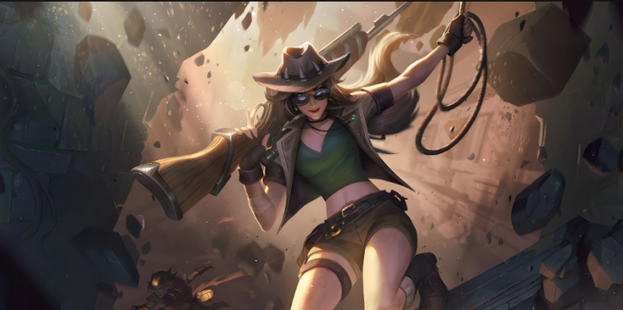 英雄联盟手游女警主点什么技能1