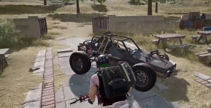 绝地求生空投车如何作战1