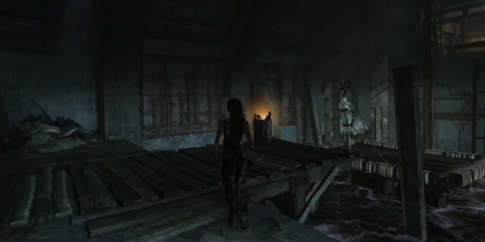 古墓丽影那个水闸门怎么过1