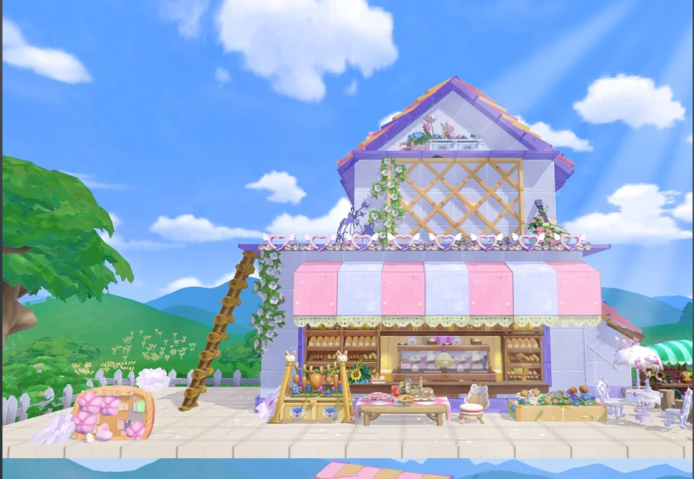 摩尔庄园小屋内部怎么变方1