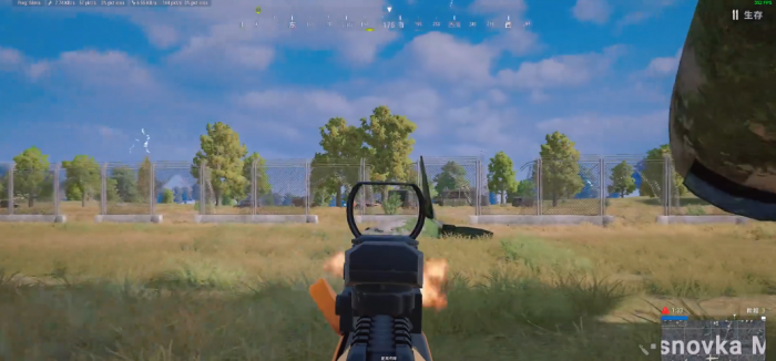 绝地求生怎么侧身射击1