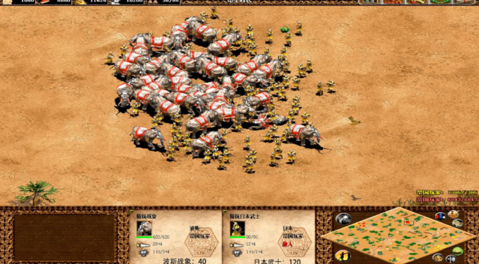 帝国时代2波斯战象怎么对抗1