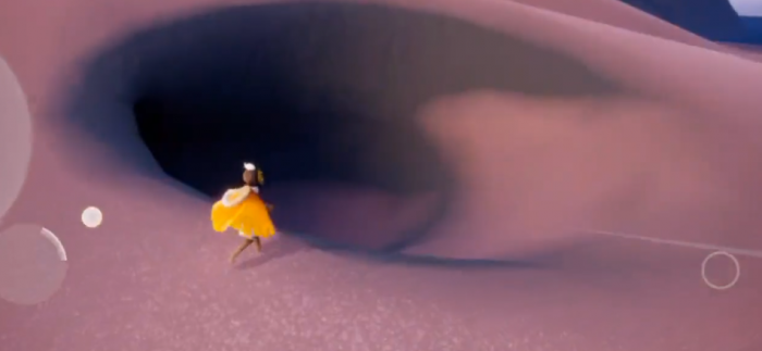 光遇晨岛云中的小岛怎么上去2