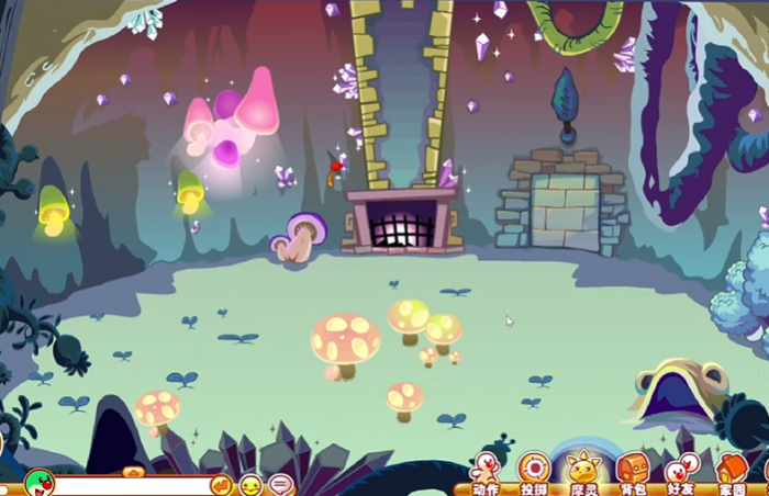 摩尔庄园蘑菇洞怎么进去3