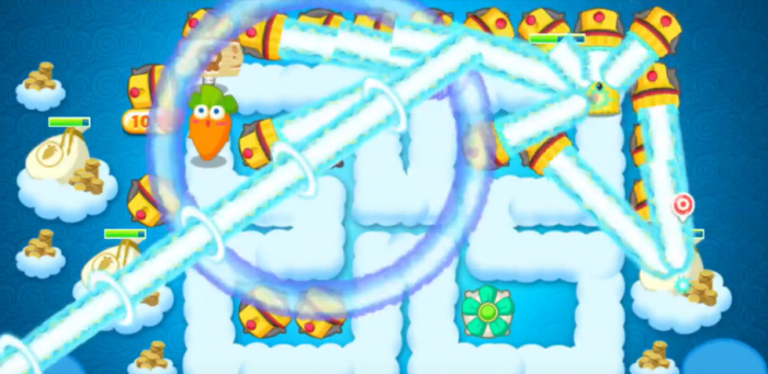 保卫萝卜2攻略51关怎么过2