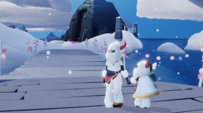 光遇雪人套装怎么搭配3