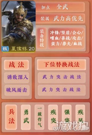 九牧之野夏侯惇阵容怎么搭配2