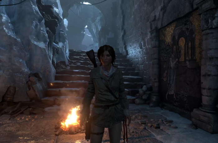 古墓丽影崛起废弃矿坑怎么玩1