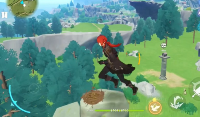 原神中地灵在柱子上面怎么拿2