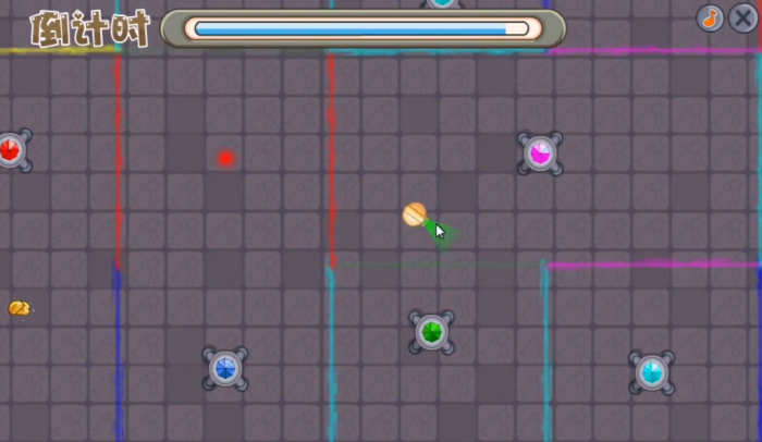 摩尔庄园色彩迷宫怎么玩3