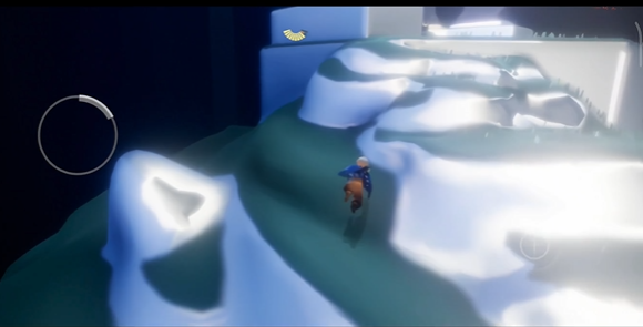 光遇禁阁的雪堆怎么过2