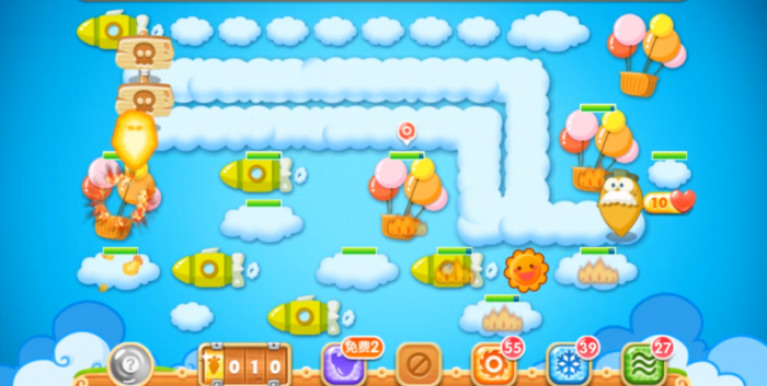 保卫萝卜2攻略57关怎么过1