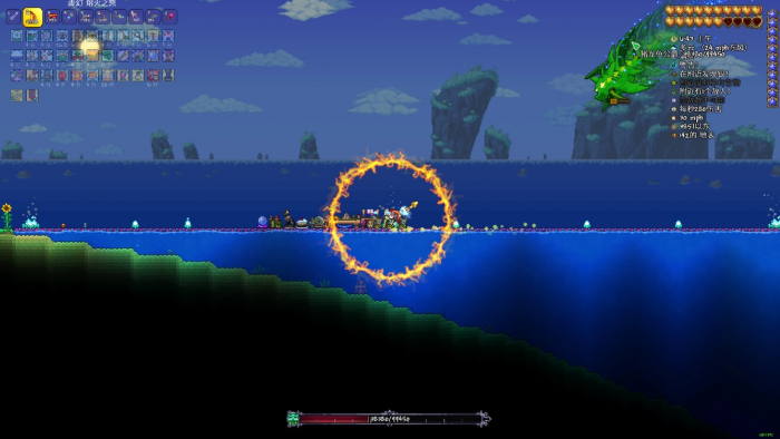 泰拉瑞亚熔岩弓能合成什么1