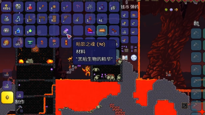 泰拉瑞亚暗影之魂哪些怪掉1