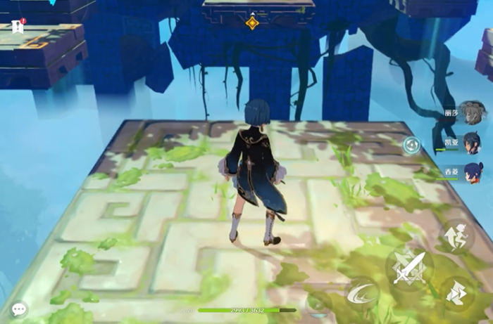 原神如何通关林中废墟2