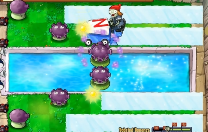 植物大战僵尸雪橇区怎么过3