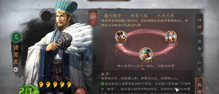 三国志战略版陆逊诸葛亮配什么将2