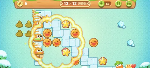 保卫萝卜2第5关怎么过3