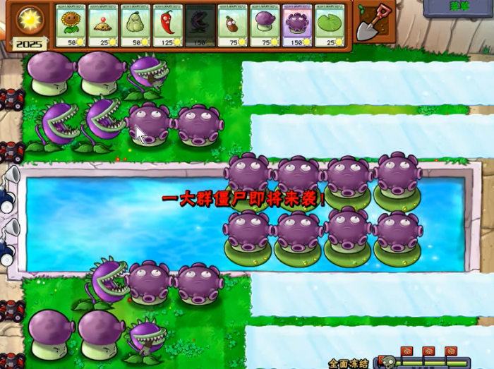 植物大战僵尸全面冻结怎么玩3