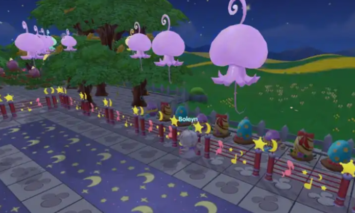 摩尔庄园水母灯怎么浮空3