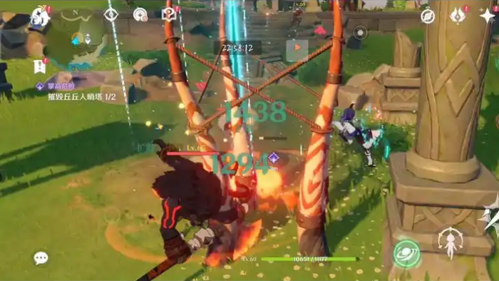 原神怎么打哨塔上的丘丘人2