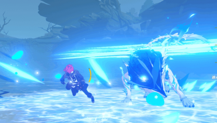 原神冰狼领主怎么打2