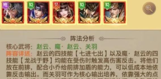 铁杆三国强势组合推荐什么2