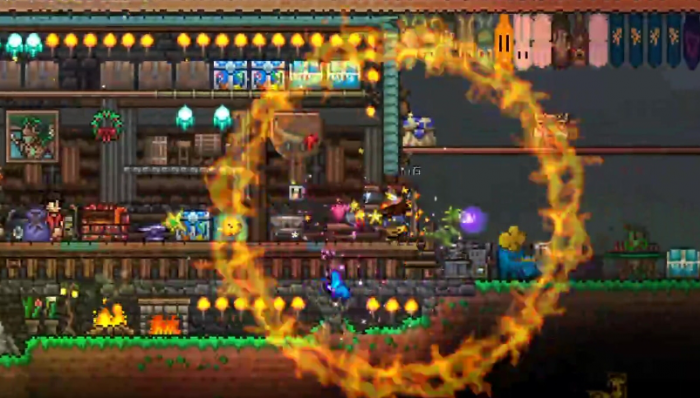 泰拉瑞亚四柱怎么破盾1