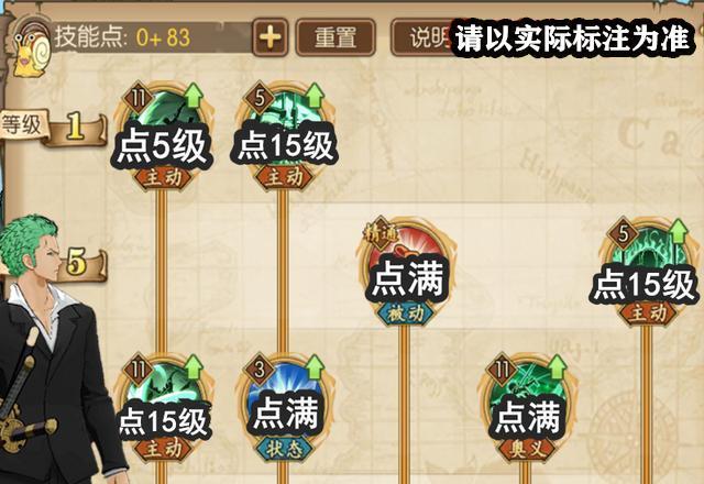 航海王燃烧意志索隆技能加点攻略，技能搭配灵活一点