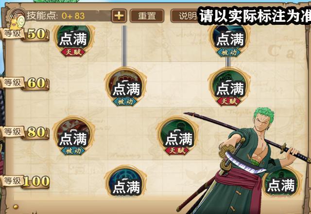航海王燃烧意志索隆技能加点攻略，技能搭配灵活一点