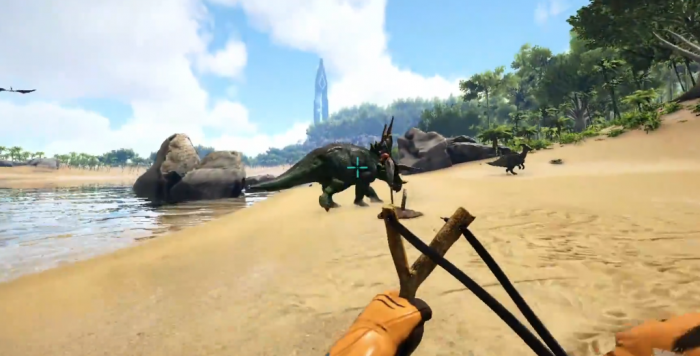 方舟生存进化怎么驯服三角龙